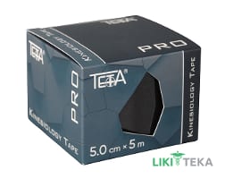 Бинт медицинский адгезивный Тета (Teta) 5 см х 5 м, черный