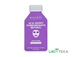 Біовен (Biovene) Маска для обличчя тканинна з асаї та ретинолом 25 мл