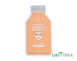 Биовен (Biovene) Маска для лица тканевая с папаей и витамином C 25 мл