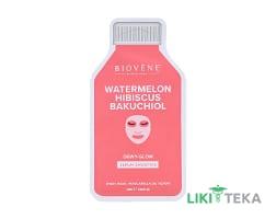 Біовен (Biovene) Маска для обличчя тканинна з кавуном та бакучіолом 25 мл