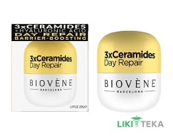Биовен (Biovene) Крем для лица с керамидами восстанавливающий и увлажняющий дневной 50 мл