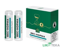 Вес-Норма гранулы по 5 г №2 в конт. с дозат.