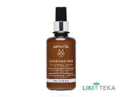 Apivita Cleansing Milk (Апівіта) Очищувальне молочко 3 в 1 для обличчя та очей з ромашкою та медом 200 мл